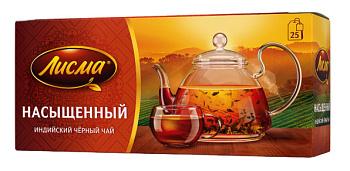 Чай ЛИСМА Насыщенный 45г (25пак*1,8г)