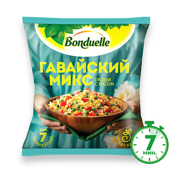Смесь Бондюэль Овощная гавайская с/м 400г