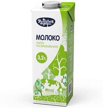 Молоко восстан ультрапастер ФП 3,2% 1л ЭДЖ Продукт без ЗМЖ