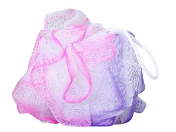 Мочалка для тела двухцветная МИКС арт577609