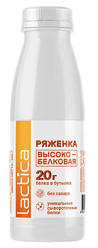 Ряженка LACTICA Высокобелковая 400г