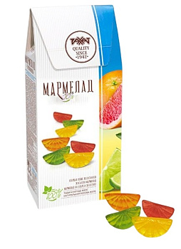 Мармелад РАХАТ тропические дольки 250г