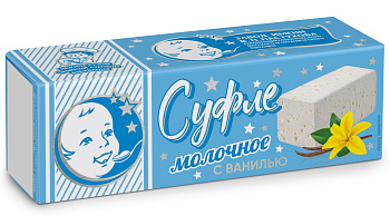 Суфле ЗАВОД ИМЕНИ ПАСТУХОВА молочное с ванилью 38 г  