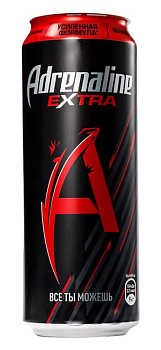 Напиток энергетический ADRENALIN RUSH Экстра 0,449л ж/б