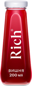Нектар RICH Вишня 0,2л с/б