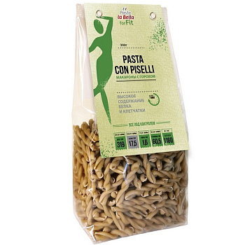 Макароны "Pasta la Bella for FIT" с горохом 300г