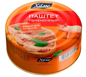 Паштет HAME печеночный 235г  ж/б
