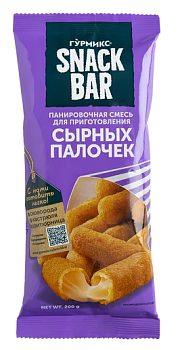 Смесь панировочная ГУРМИКС для приготовления сырных палочек 200 г