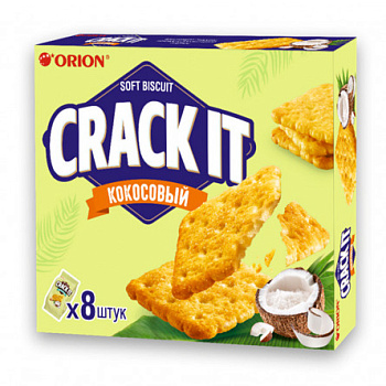 Крекер ORION  Крек -ит кокосовый 144г