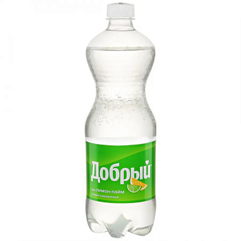 Напиток газированный ДОБРЫЙ Лимон-лайм 1л п/б