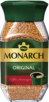 Кофе MONARCH Intence натур. сублимированный 95г с/б
