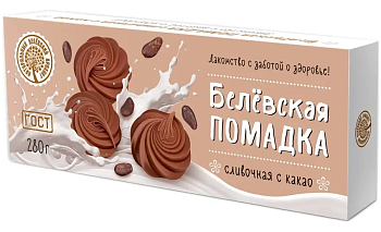 Помадка БЕЛЕВСКИЙ ПРОДУКТ сливочная какао 280г  