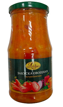 Закуска астраханская GUSTERRO 520г с/б