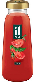 Сок IL PRIMO томатный с солью 0,2л с/б
