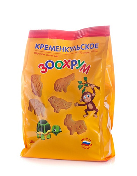 Печенье КРЕМЕНКУЛЬСКОЕ Зоохрум 300г