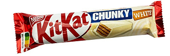 Батончик шоколадный KitKat Чанки в белом шоколаде 40г