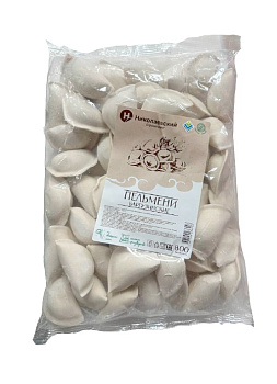 Пельмени Баргузинские 800г Николаевский