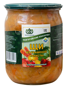 Щи из свеж/кваш капусты 500г с/б с.Унэгэтэй