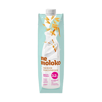 Напиток Ne Moloko овсяный классический 1л