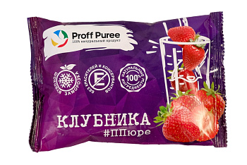 Пюре Proff Puree Клубника с/м  250г