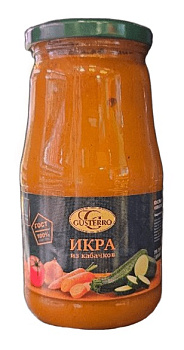 Икра кабачковая GUSTERRO 520г с/б