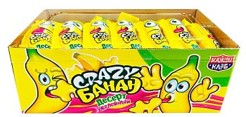 Десерт CRAZY Банан желейный 60г