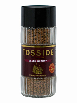 Кофе TOSSIDE BLACK CHERRY с ароматом вишни 95г с/б