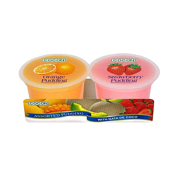 Пудинг COCON Апельсин/клубника фруктовый 236г