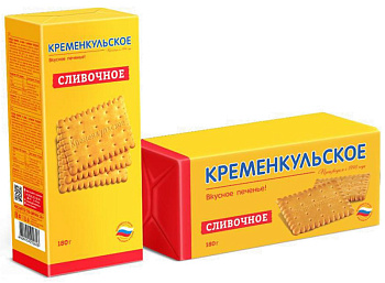 Печенье КРЕМЕНКУЛЬСКОЕ сливочное 180г