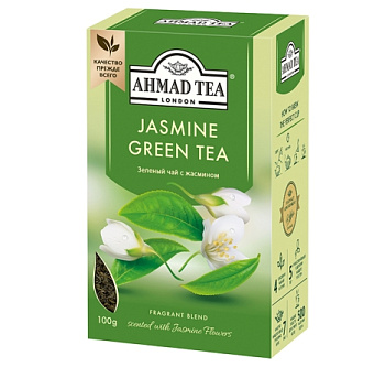 Чай AHMAD TEA зеленый с жасмином 100г