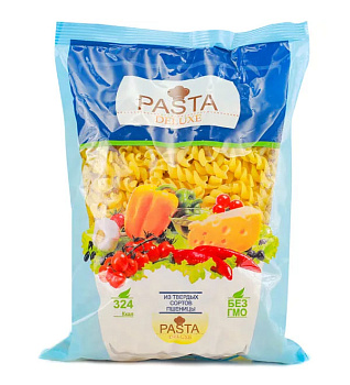Макаронные изделия Спираль №10, гр.А, 400г., "Pasta Deluxe"