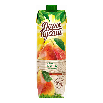 Нектар Дары Кубани Яблоко-груша 0,95л т/п