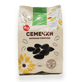Семечки ЗЕЛЁНЫЙ БАЗАР жареные отборные 140г
