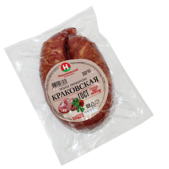 Колбаса Краковская 350г Николаевский