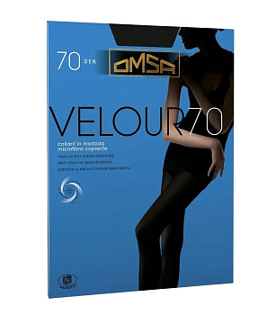 Колготки GIULIETTA VELOUR 70 nero р3