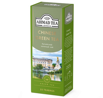 Чай AHMAD TEA Китайский зеленый 50г (25пак*1,8г)