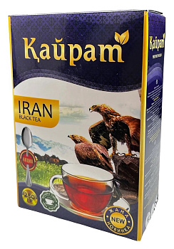 Чай КАЙРАТ PREMIUM GOLD черный гранулированный +Ложка 250г