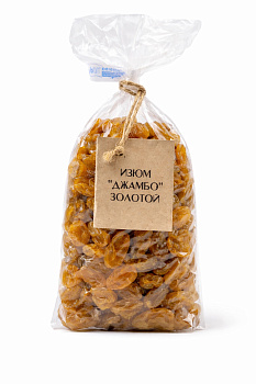 Изюм Зелёная улица Джамбо золотой 110г