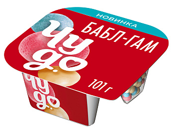 Йогурт ЧУДО БаблГам 4% 101г без ЗМЖ