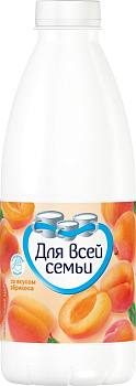 Йогурт ДЛЯ ВСЕЙ СЕМЬИ абрикос 930г без ЗМЖ