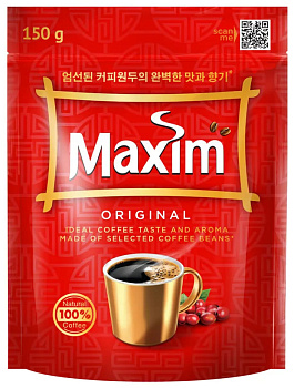 Кофе MAXIM раствор.сублимир.150г пакет