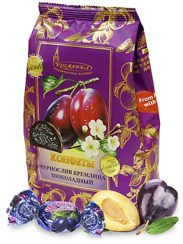 Конфеты КРЕМЛИНА чернослив шоколадный  190г