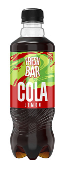 Напиток Fresh Bar Кола Лемон с/газ 0,48л п/б