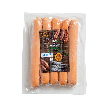 Куриные колбаски-гриль По-тайски 300г  Николаевский