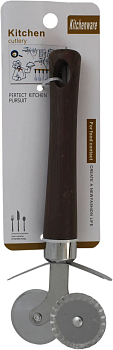 Нож д/теста двойной с пластиковой ручкой 19,5см №105