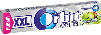 Жевательная резинка ORBIT XXL сочное яблоко