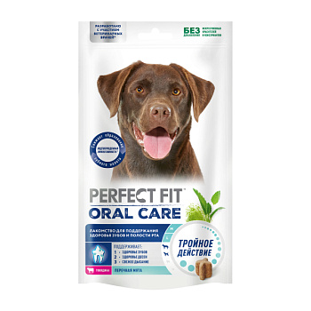 Лакомство PERFECT FIT Здоровье п/рта собаки говядина 90г