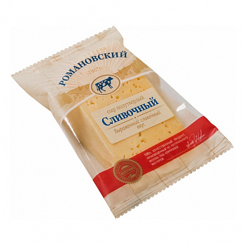 Сыр Сливочный ТМ Романовский 180г