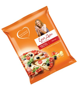 Тесто СИБИРСИКЙ ГУРМАН Едим Дома слоеное пресное квадрат 500г