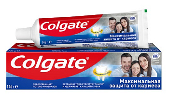 Зуб.паста COLGATE Максимальна защита от кариеса свежая мята 100г 